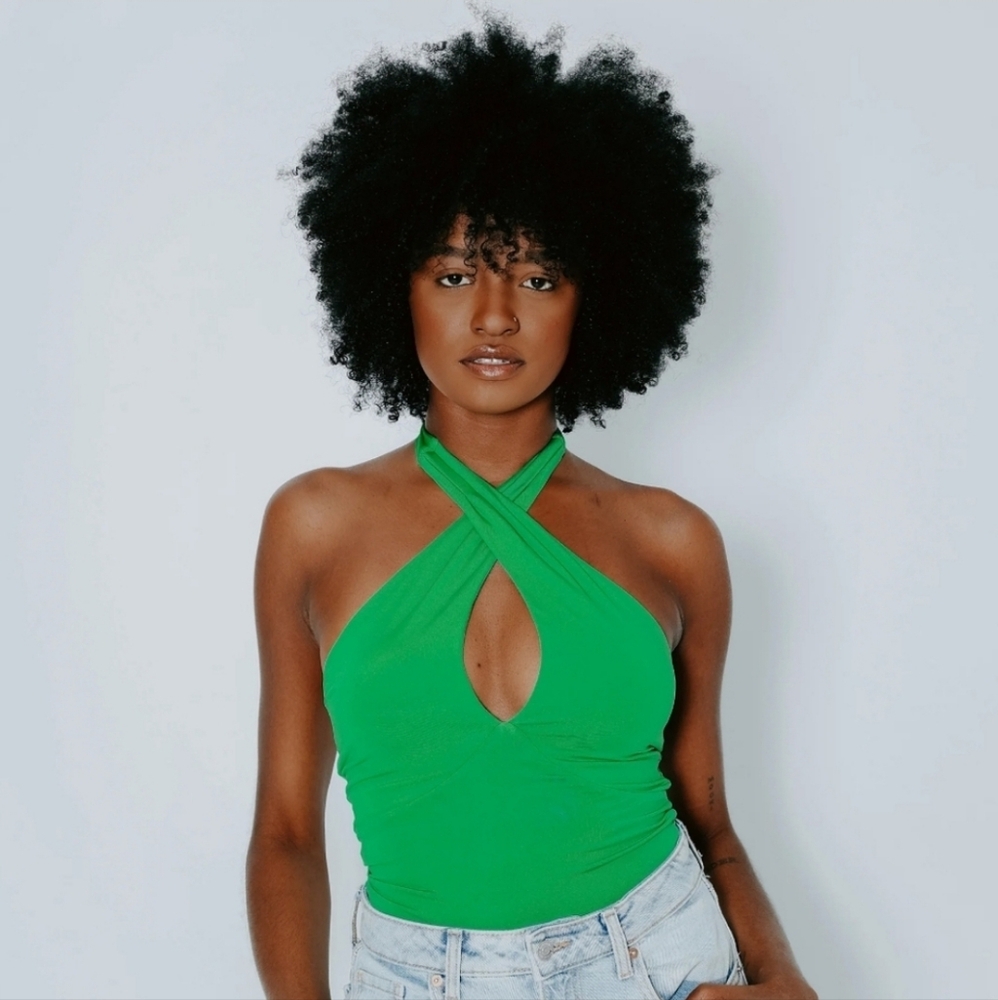 Klassy Network Keyhole Bramisuit Small